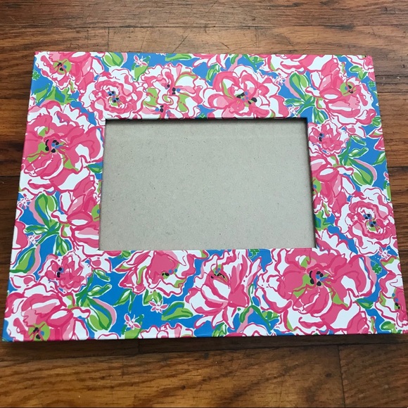 Lilly Pulitzer Floral Picture Frame- Lucky Charms